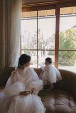 画像をギャラリービューアに読み込む, FLOWER TULLE DRESS -WHITE-
