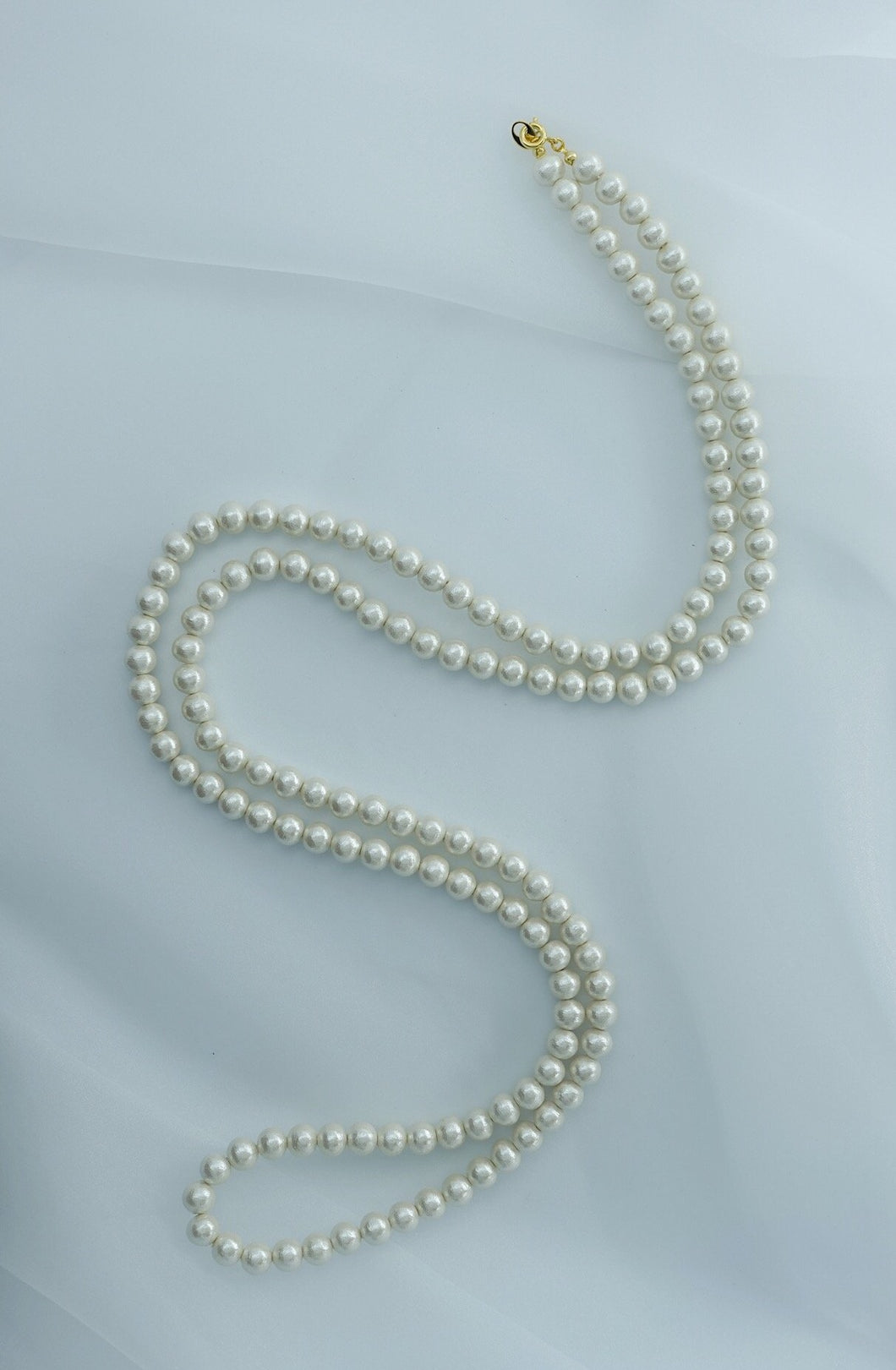 COTTONE PEARL LONG NECKLACE